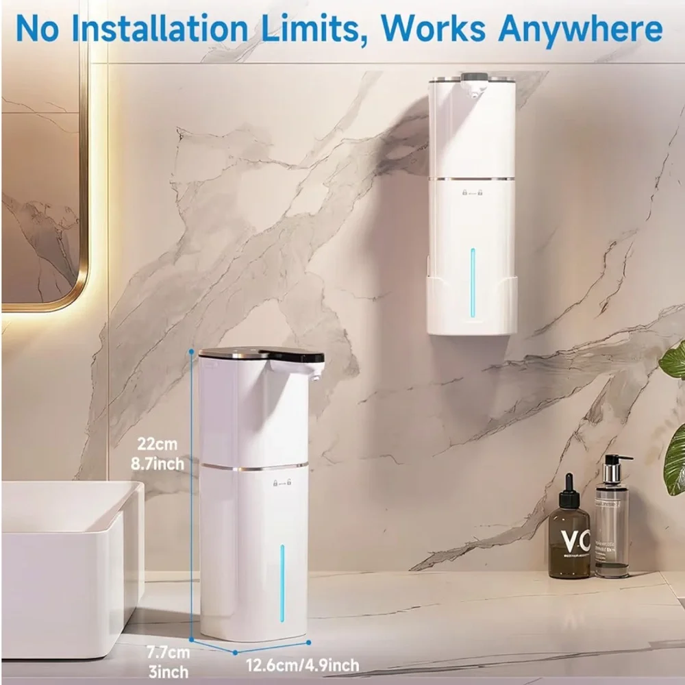 Upgraded Larger Capacity Automatic Dish Soap Dispenser Touchless